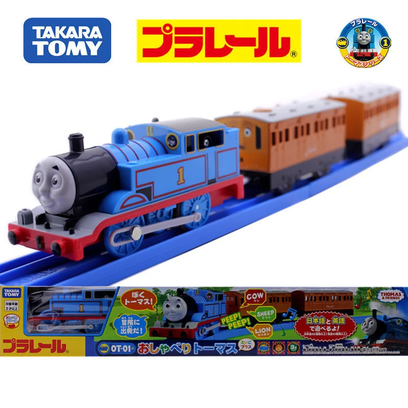 Такара TOMY автомобильный поезд рельс TRACKMASTER грузовики с моторизованным Виктором Роки Эдвардом Гордоном Джеймсом Перси Хиро мальчик игрушки - Цвет: OT01