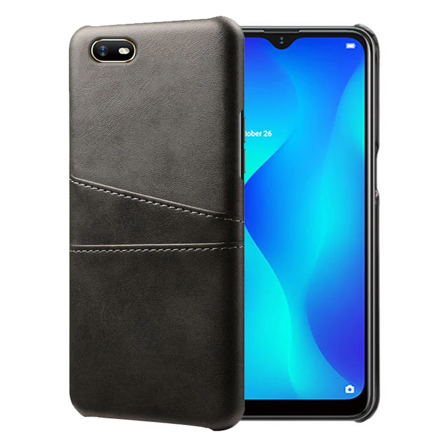 

SCK Leather Card Holder Phone Cases For OPPO A1K Case Slim Hybrid Hard Platic Phone Cover