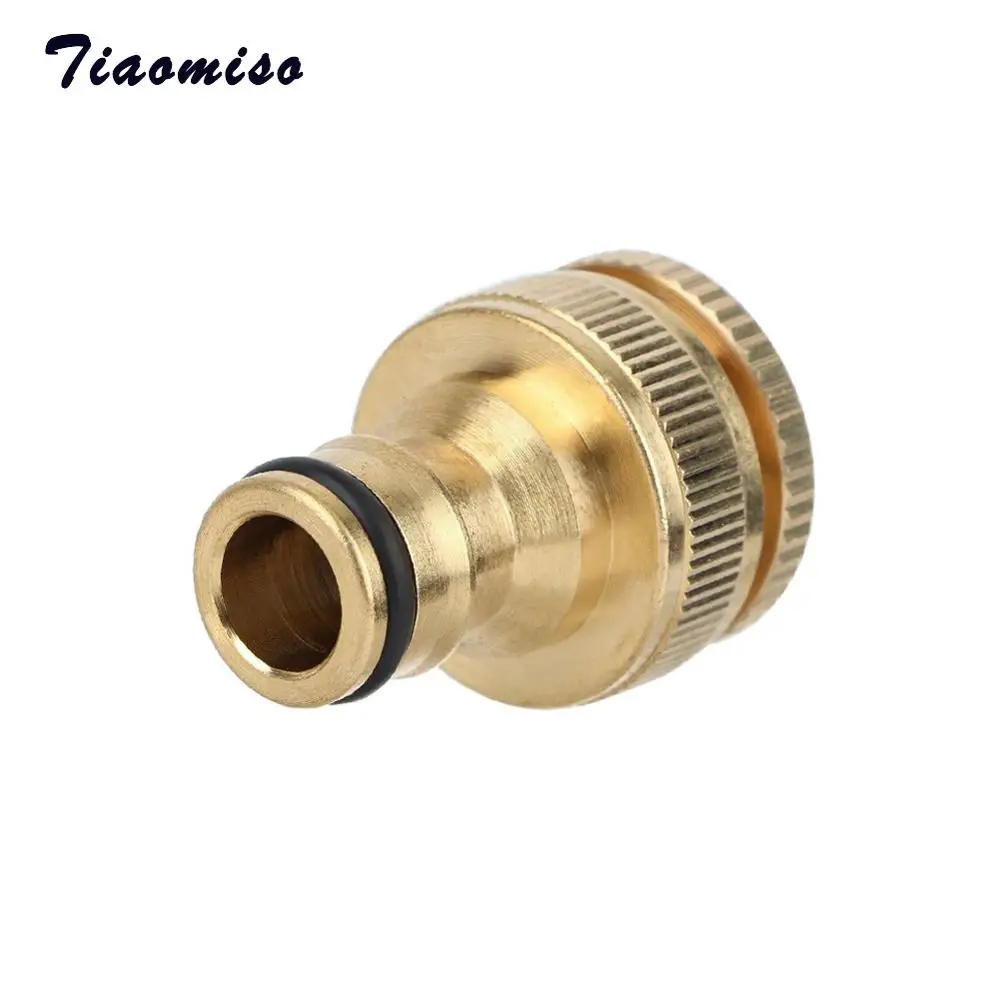 

Brass tap 1/2 Female 3/4 Quick Connector Washing Machine Garden water gun Quick Connect adapter 16mm Garden Irrigation hose tool