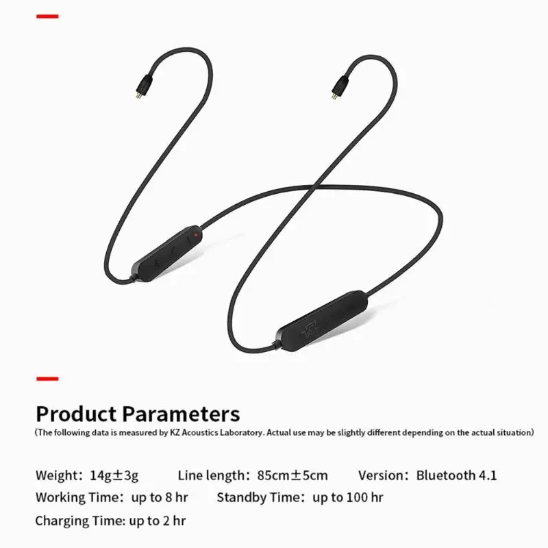 KZ Bluetooth модуль Bluetooth наушники обновление линии высокой точности подвесной ухо движение применимо к MMCX разъем