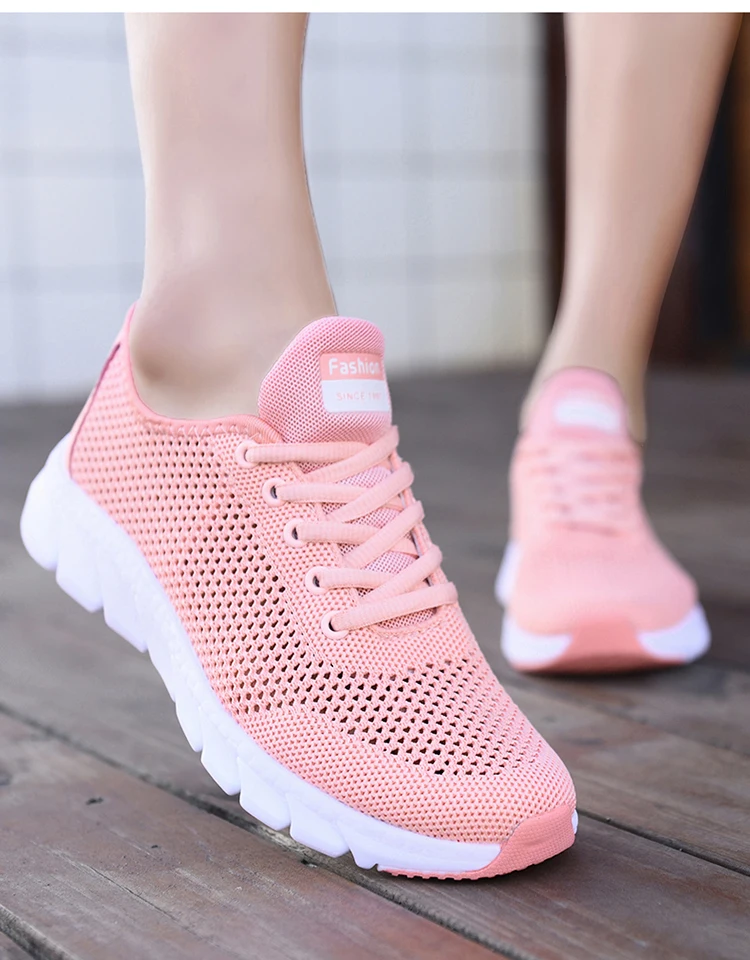 2021 Fashion Sneakers Women Shoes Breathable Light Slippers Platform Shoes Women Flats Female Sneakers Basket Women Sandalias