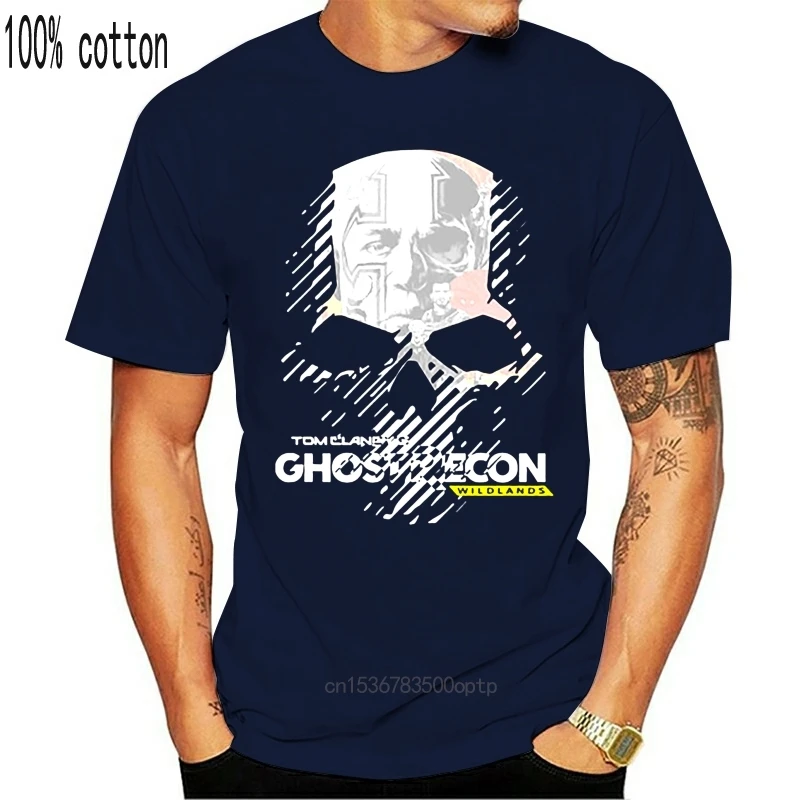 2021 Top Printed T-shirt crew neck short sleeve casual tom clancys ghost recon wildlands |