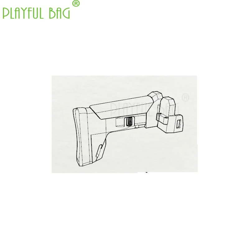 Спорт на открытом воздухе интересная игрушка 3D печать CP AK105 Magap выдвижной складной задний держатель воды пулевой Пистолет Фитинги KD10