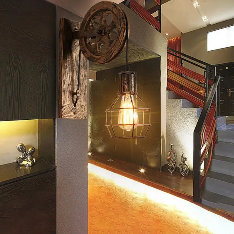 Vintage Wall Lamp - Black