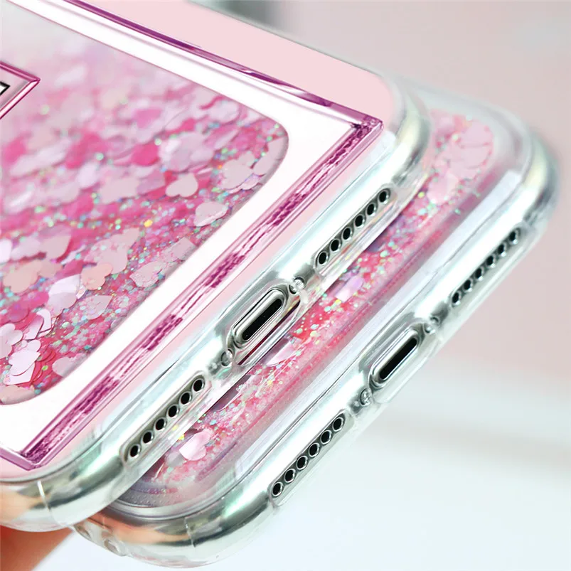 Жидкий зыбучий песок чехол для телефона iPhone 11 Pro X XR XS Max животное 5 5S SE 6 6S 7 8 Plus