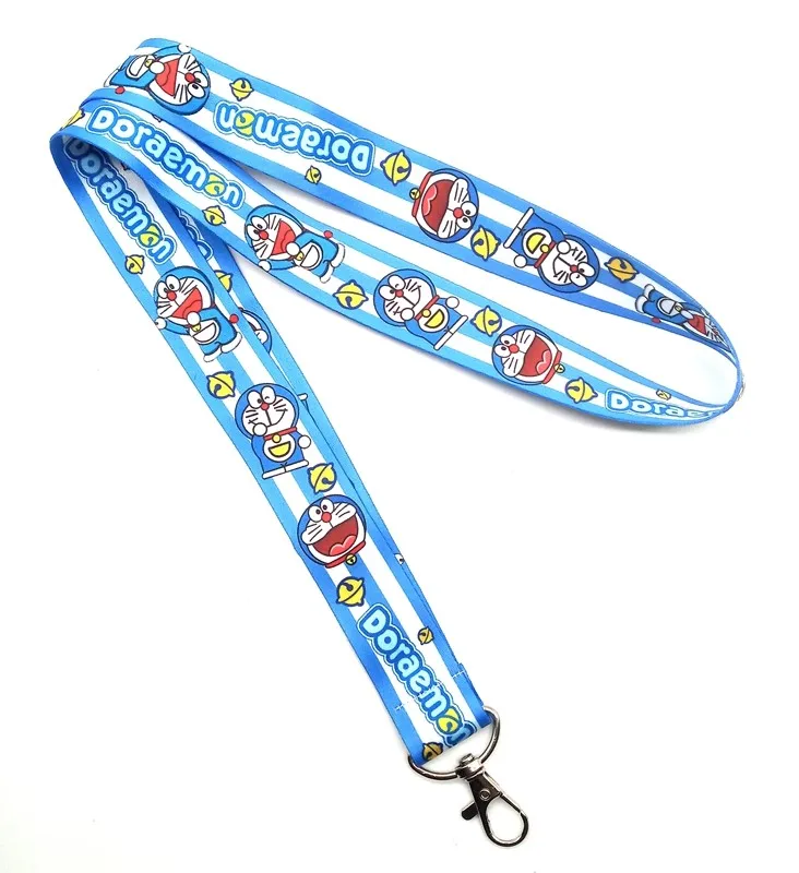 1pcs Doraemon Neck Strap Lanyards Badge Holder Rope DIY Key Chain Accessories | Украшения и аксессуары
