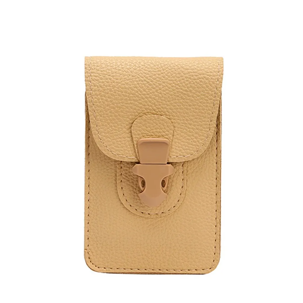 

Women Solid Color Long Fringed Leather Multi-functional Wallets Purse Female Handle Phone Package Leisure Mochila Portable