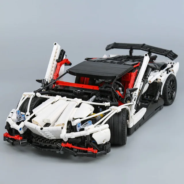 DHL 20086 Technic Car Compatible 42083 Chiron Car Building Blocks Bricks Educational Toys to Boy Car Gifts Model - Цвет: 23006