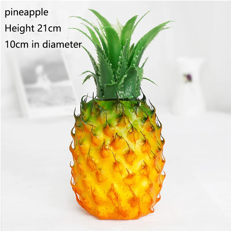1:1 ratio Artificial Apple Fake Fruit Home Decoration Simulation Orange Ornament Craft Food Photography props Fruit combination - Цвет: 16