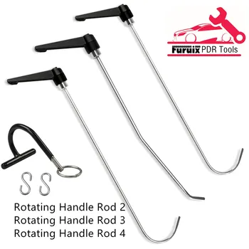 

PAINTLESS DENT REPAIR ROTATING HANDLE ROD 3PCS TOOLS KIT HAMMER HOOK FOR CAR REMOVAL TOOLS SET CAR DENT REPAIR KITS