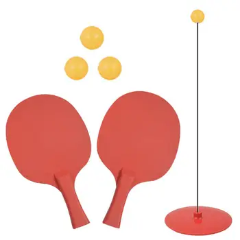 

Portable Table Tennis Training Machine Ping Pong Trainer for Children Kids Practise Machine Home Indoor Soft Shaft Beginners