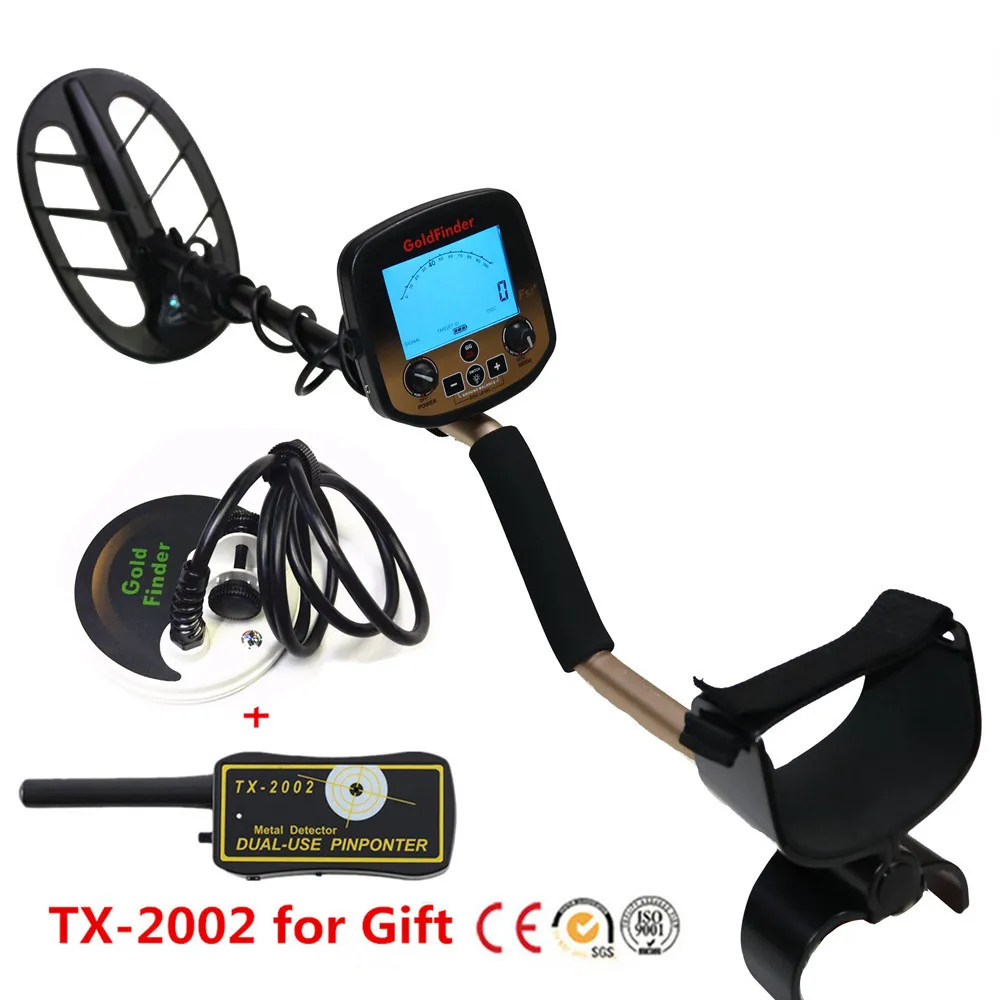 High Sensitivity pulse induction Gold Finder FS2+ High depth underground metal detector seeker for silver under ground scanner