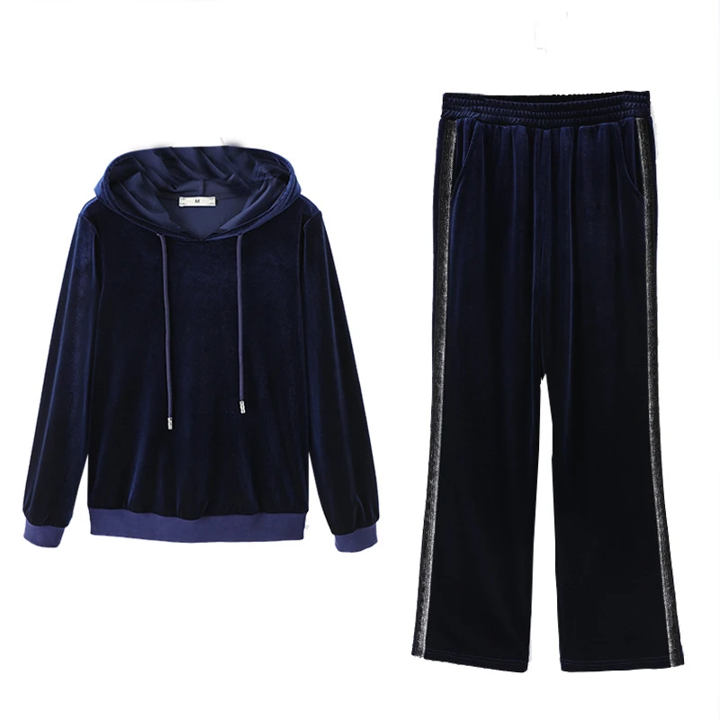 

plus size 2 two piece set women clothing track suit spring autumn Sweatpants and top 2 3 4 5 6 xl 2020 new fashion casual suit