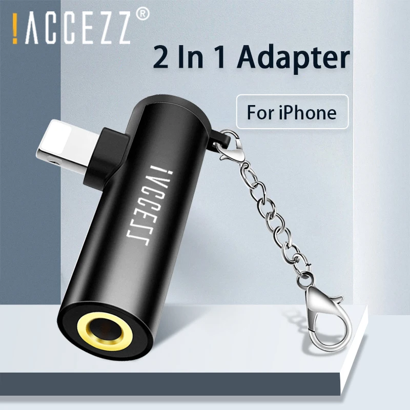 ! ACCEZZ 3 5 мм для Apple адаптер iphone X 8 7 Plus XS XR 11 Pro Max IOS 13 наушники слушать зарядки