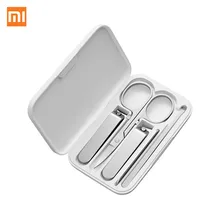 Оригинальный 5 шт. Xiaomi Mijia кусачки для ногтей из нержавеющей стали
