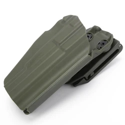 Pistolera táctica de caza Airsoft, accesorios militares de cinturón de cintura para mano derecha, pistola de tiro para Glock 17,20,21,22,P226