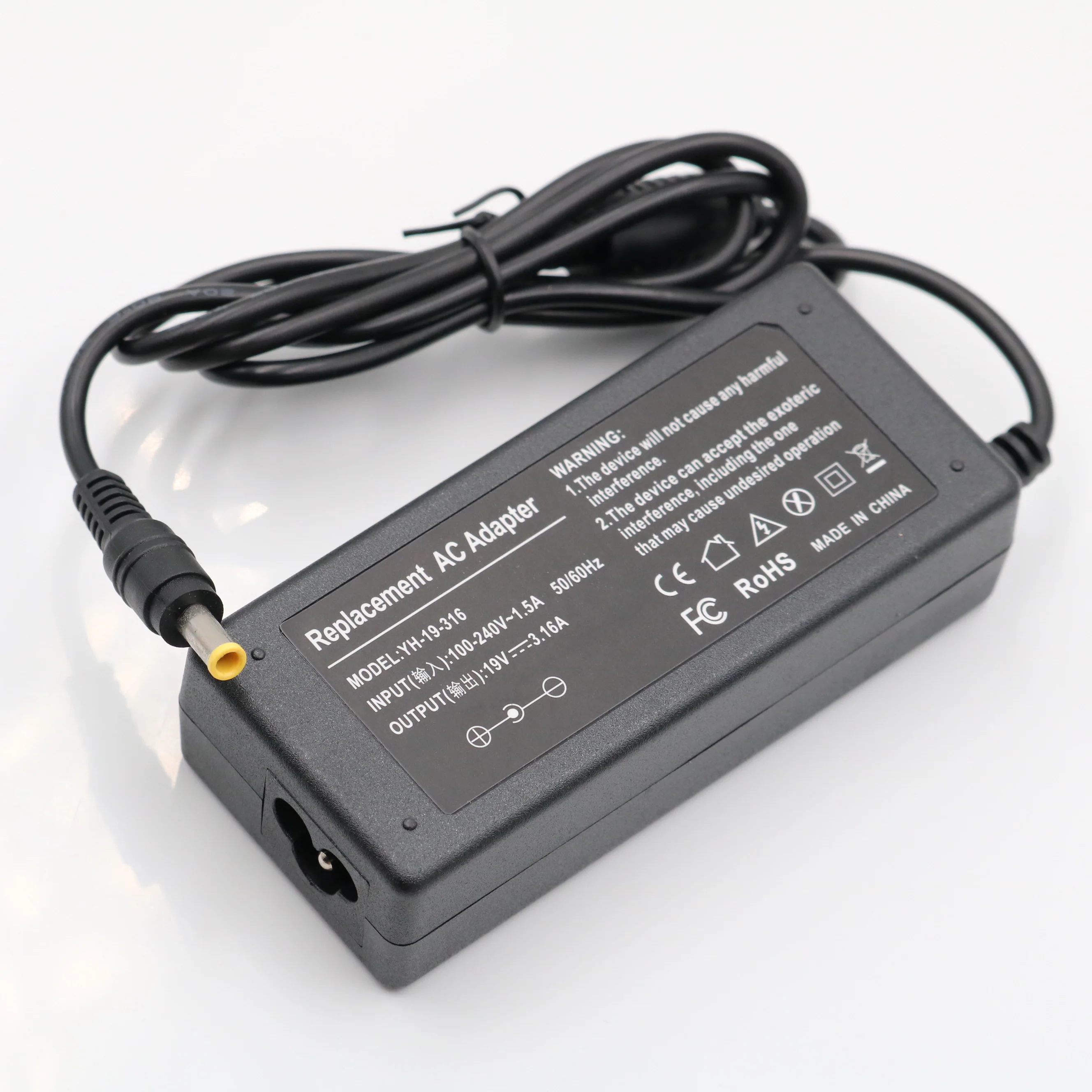 19V 3.15A 5 5*3 0mm AC адаптер Зарядное устройство для ноутбука samsung BA44-00243A AD-6019 AP04214-UV