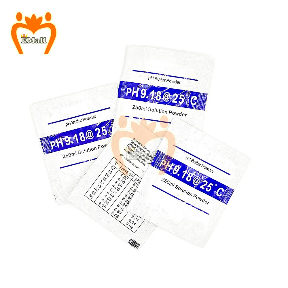 15pcs PH Meter Calibration Powder and Solution