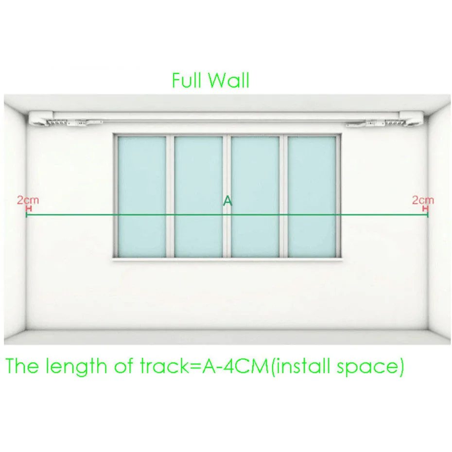 2.51-3M Xiaomi Super Silent Electric Curtain Track for Mijia Aqara B1 MotorAutomatic Curtain RailCe