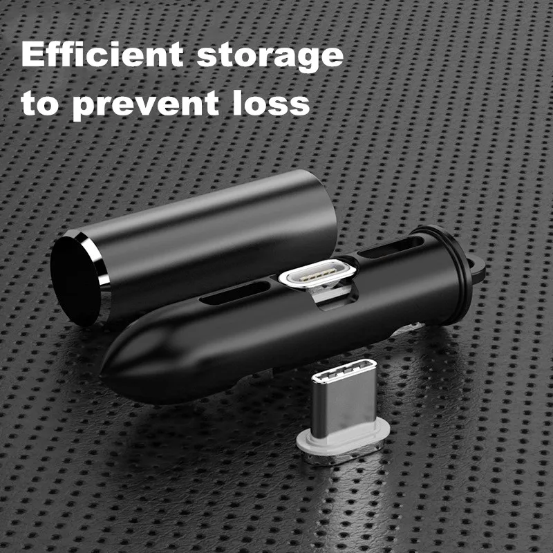 Vanniso Портативные Магнитные вилки коробка Тип C Micro USB 8 контактный разъем адаптер