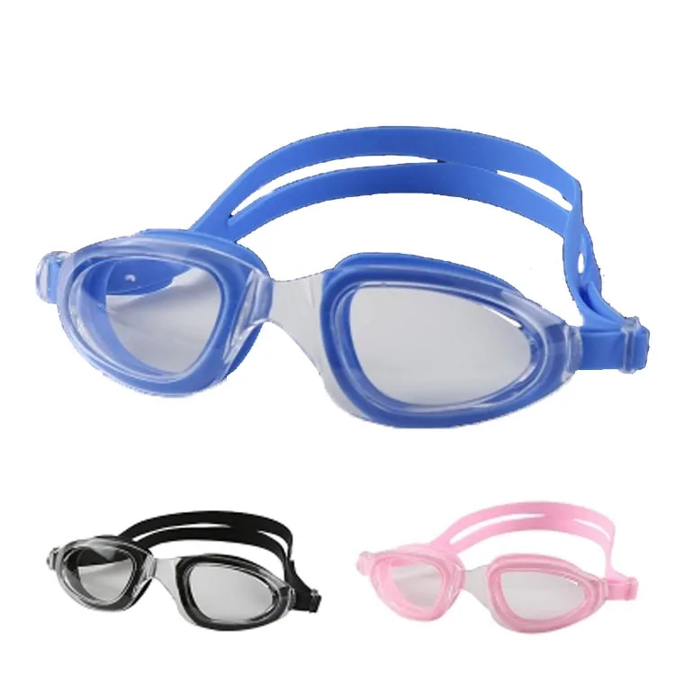 

[Boxed Goggles] Goggles High-definition Plain Glass Waterproof Anti-fog Transparent Glasses Adult Men And Women Diving Mask Ak78