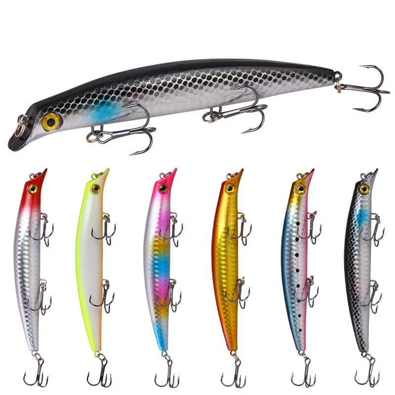 Topwater Minnow 125 мм 14 г искусственная рыболовная приманка воблеры жесткая наживка jerkbait