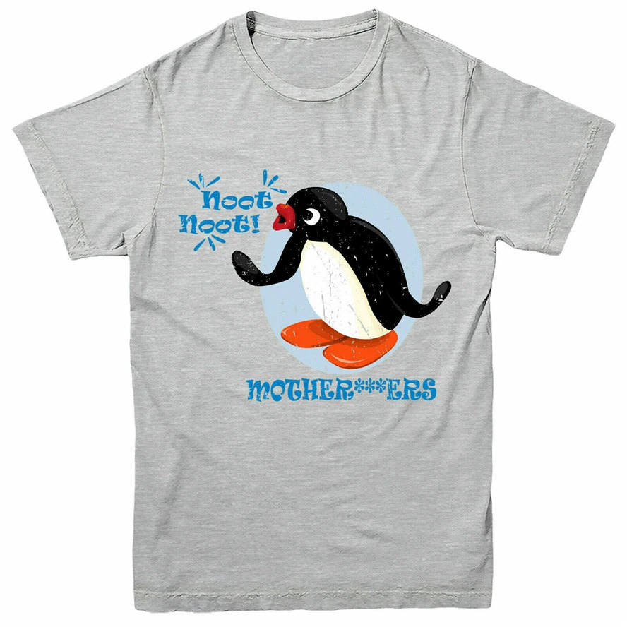 

Pingu Noot Noot Motherkers T-Shirt, Men'S Short Sleeve Adult & Kids Tee Top Male Female Tee Shirt