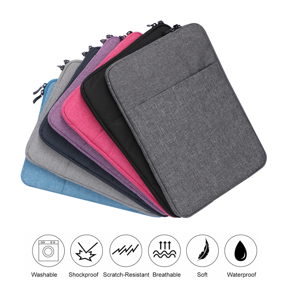 1 шт. сумка на молнии для ноутбука чехол сумка для ноутбука для MacBook Air Pro Lenovo HP Dell Asus 11 13 15 15,6 дюймов аксессуары