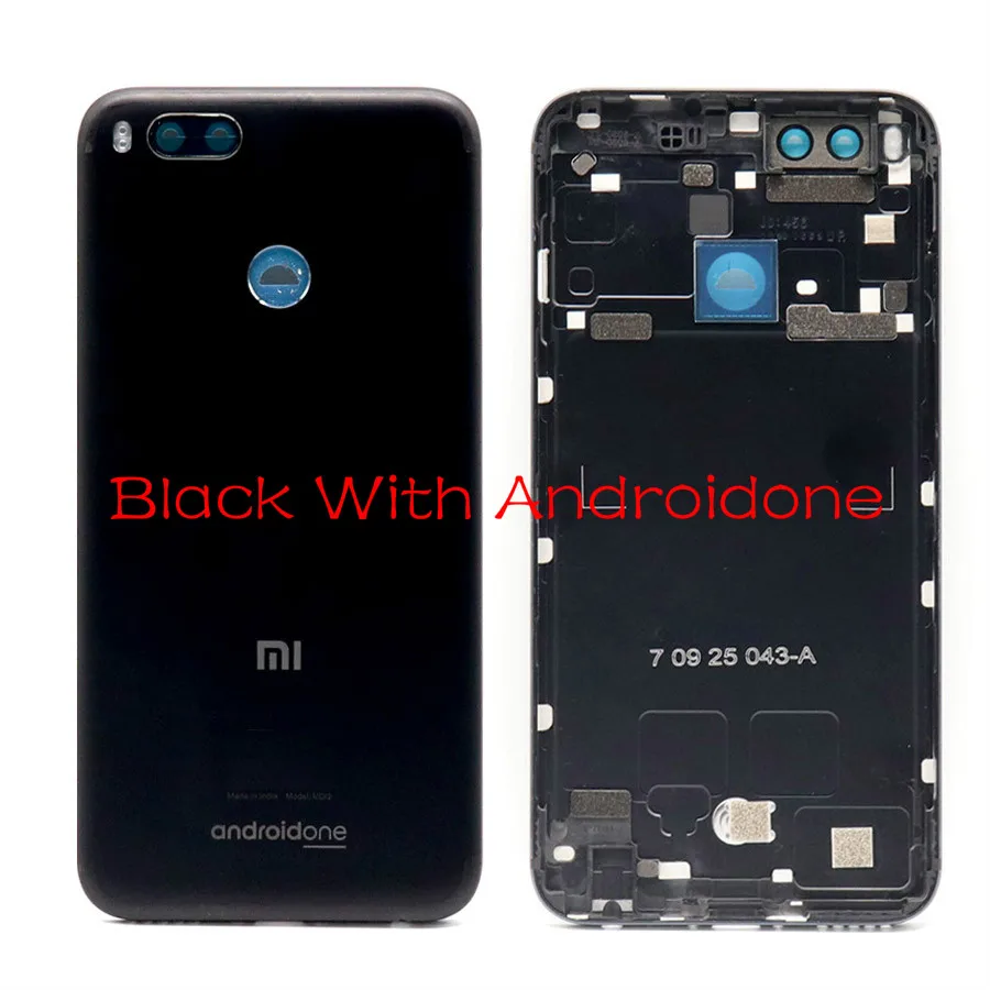 Для Xiaomi mi A1 крышка батареи mi A1 задняя дверь задняя крышка корпуса чехол для Xiaomi mi 5X A1 крышка батареи с кнопкой громкости питания