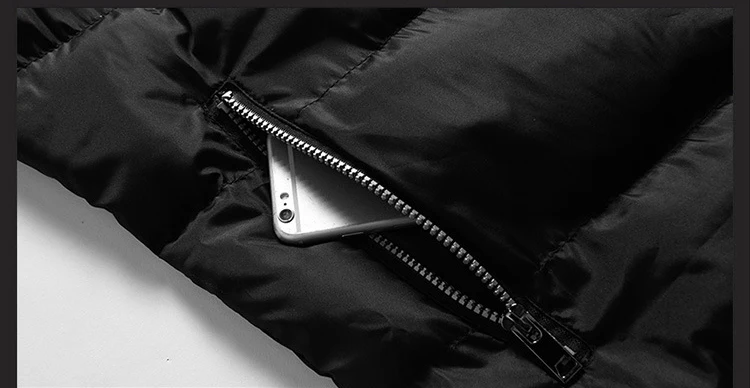 Mountainskin Winter Padded Coat Mens Jackets Thick Parka Fur Collar Hooded Men's Coats Casual Outerwear Brand Clothing SA777