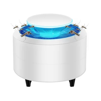 

Electronic Mosquito Killer Trap UV Night Light Fly Bug Trap Lamps Kill Mosquito Zapper Pest Light Mute Household Supply