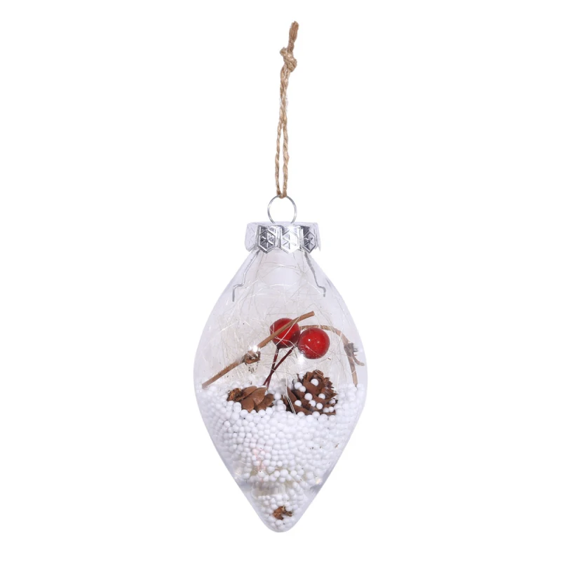 1 шт Рождественское украшение Рождественский шар подвеска Рождественская елка украшение кулон