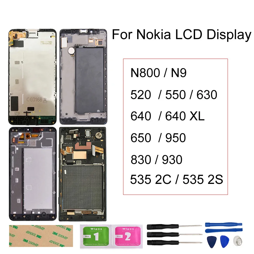 Чехол с подставкой и отделениями для карт Nokia Lumia 535 2C/535 2S ЖК-чехол 800 N9 520 550 630 640 XL 650