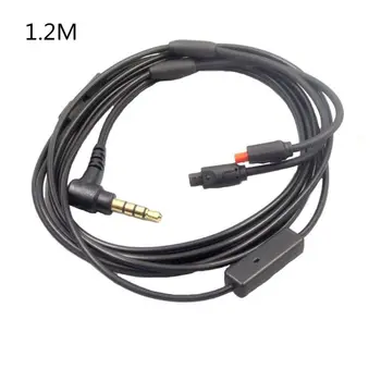 

1.2m Headphone Cable Cord with Volume Control Mic for AUdio Technica ATH-IM50/70
