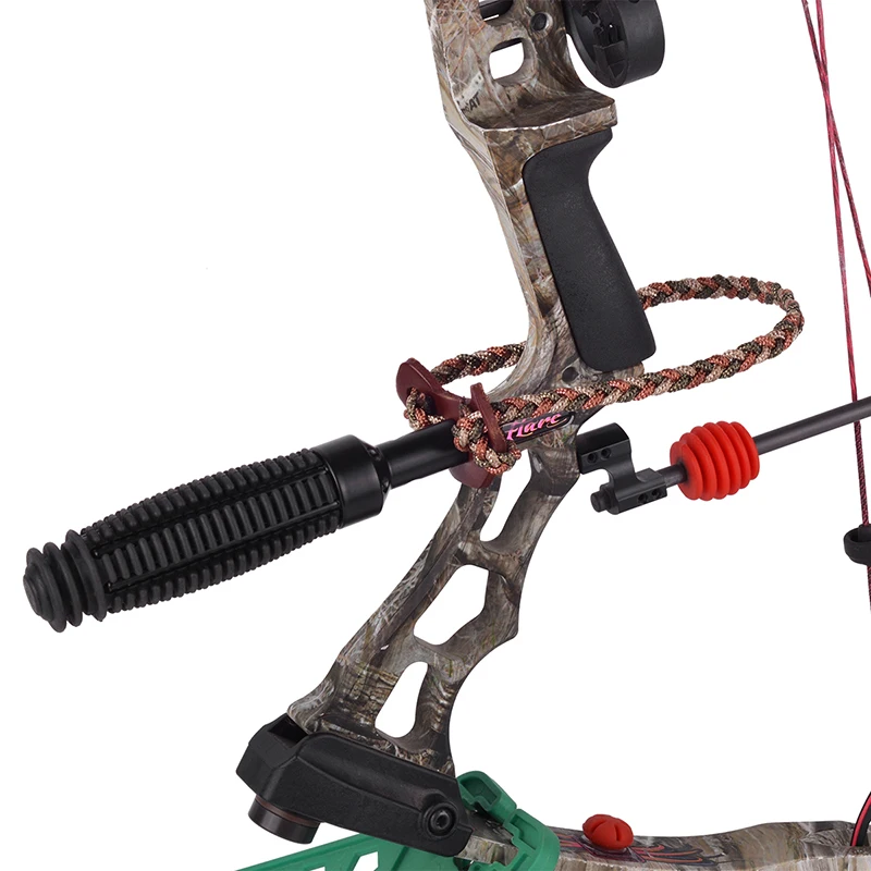 Archery Compound Bow Limb Stabilizer Bow Riser Shock Absorber Damper for Hunting 