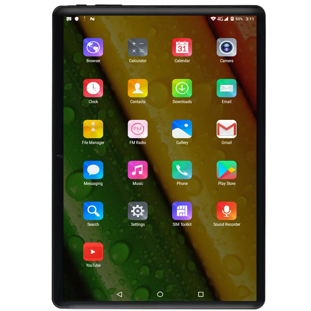 Android 9.0 Tablet Pc 10.1 Inch 3g 4g LTE Mobile Sim Card Phone Call Android 9.0 Tablet Pc 8GB+128GB ten Core Tablets Pc