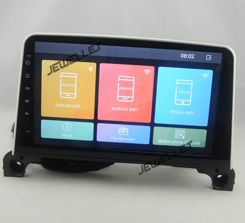 " четырехъядерный 1024*600 HD экран Android 8,1 Автомобильный gps Радио навигатор для peugeot 4008