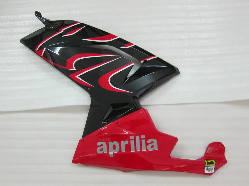 Мотоциклетный вставной обтекатель тюнинг-пакет для Aprilia RS125 06 07 08 09 10 11 RS 125 2006 2011 красно-черные Обтекатели Кузов+ подарки AP09