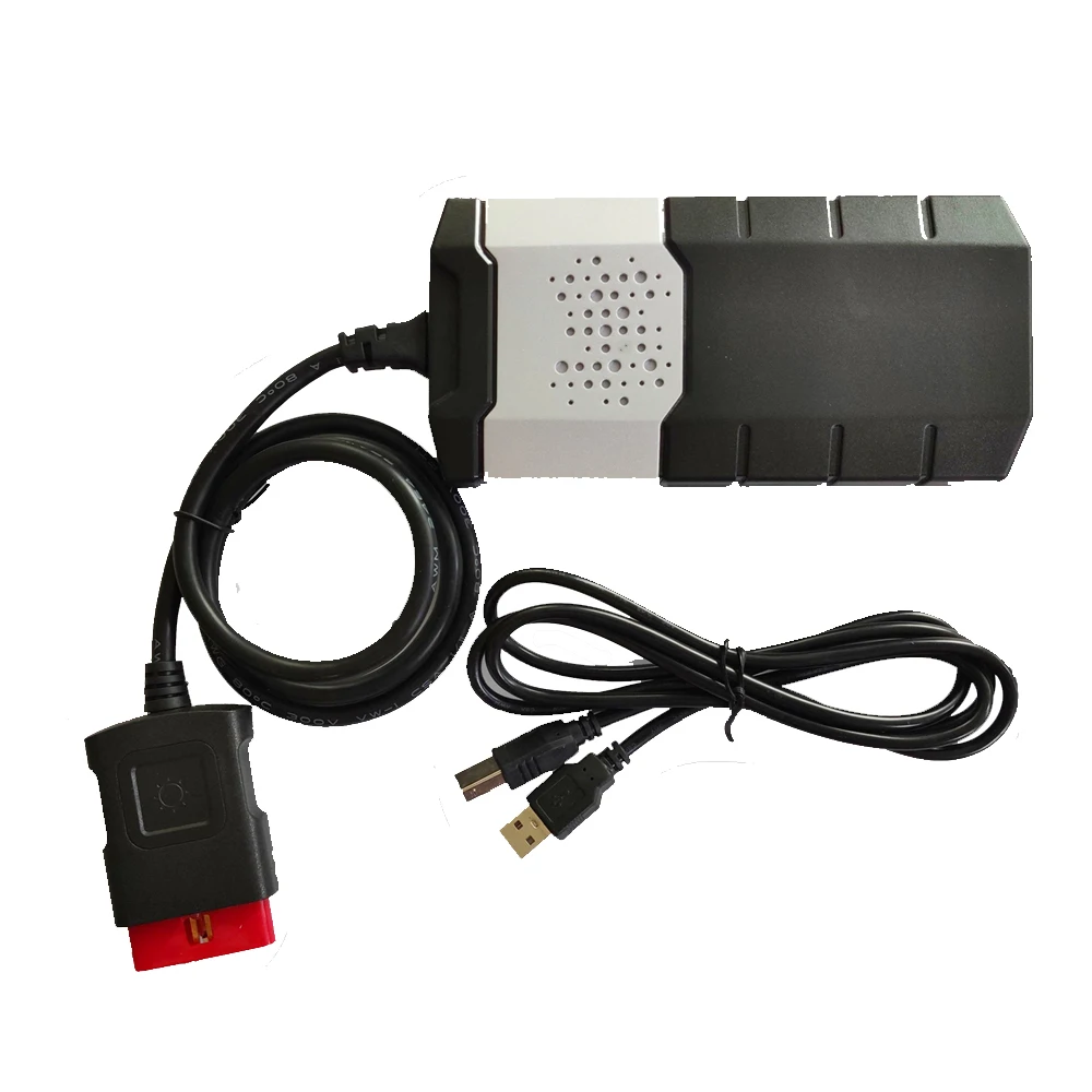 v9.0 плата vd ds150e c-d-p с bluetooth 2016R0/2015R3 OBD2 сканер инструмент для delphis+ полный 8 автомобилей/грузовиков Кабели