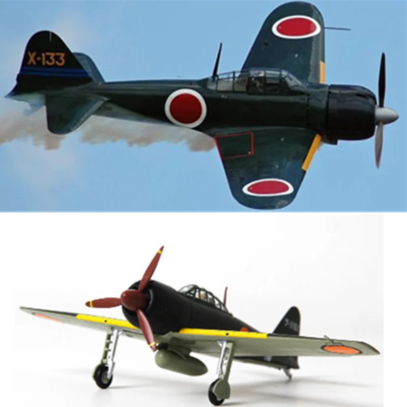 Коллекция 1: 72 Масштаб 13 см ноль A6M3 модель истребителя литья под давлением сплав японский ВВС истребитель дисплей для детей и взрослых