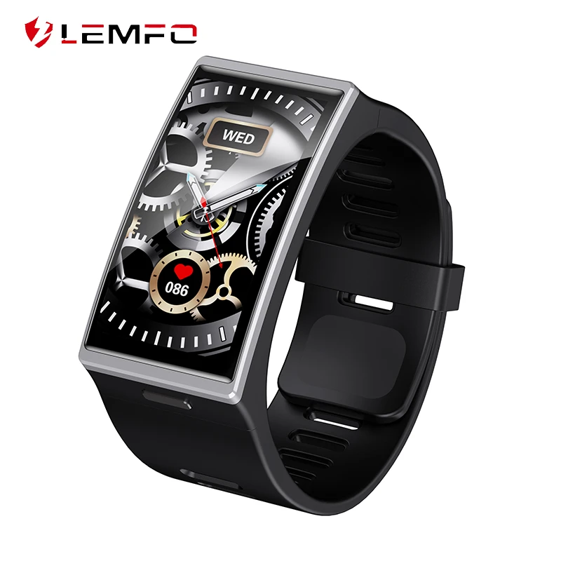 Lemfo Dm12 2.5d Curved 1.91inch Larger Screen Smart Watch Ip68 Waterproof  Fitness Tracker Bt5.0 Heart Rate Smartwatch For Men - Smart Watches -  AliExpress