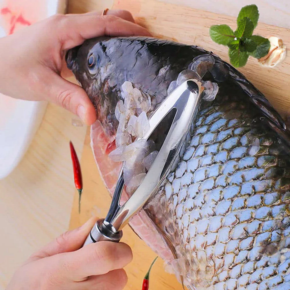 Приборы для морских продуктов рыбьей чешуи удаления кожи Нержавеющая сталь