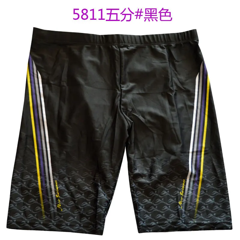 

New Style Swimming Trunks Short Swimming Trunks fei yue flygd Men Boxer Lengthen Swimming Trunks Printed Top Grade Men's Trouser