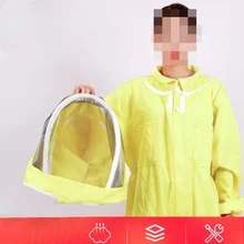 Унисекс защитная одежда пчеловод Портативный Набор нашивок с изображением пчел шипа защитная одежда очистка Спецодежда защитный костюм пчеловода DFW090