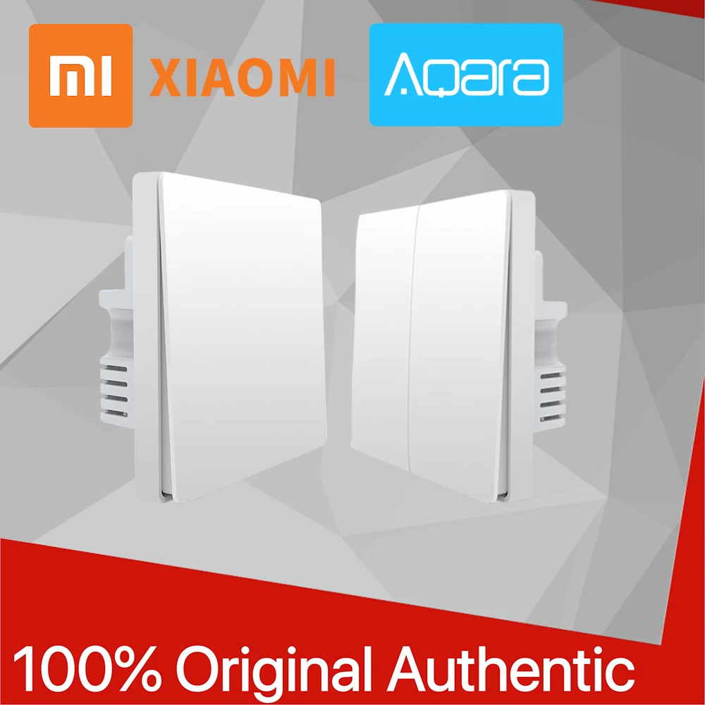 Xiaomi Aqara концентратор Работает с умным датчиком двери и окна умная Настенная Розетка Wifi приложение пульт дистанционного управления для Apple Homekit