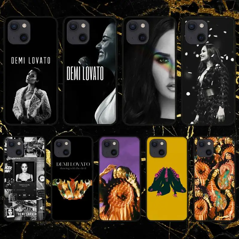 Чехол для телефона Zororong Singer Деми Lovato iPhone 11 12 Mini 13 Pro XS Max X 8 7 6s Plus 5 SE XR | Мобильные