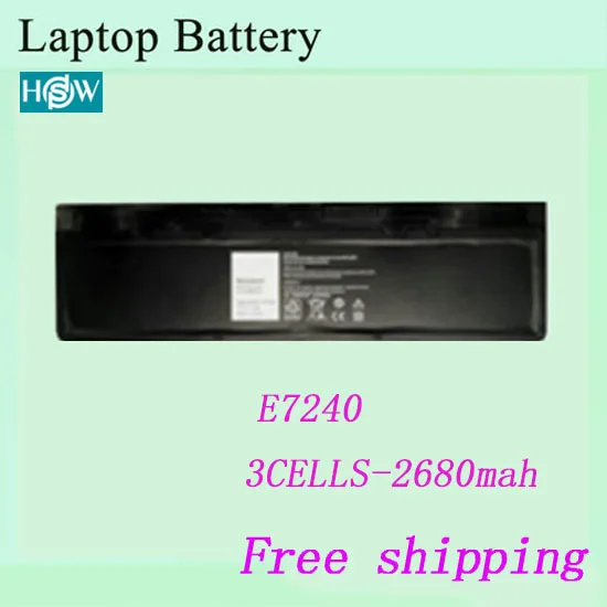 Высокое качество 3 ячейки WD52H Аккумулятор для ноутбука DELL Latitude E7240 E7250