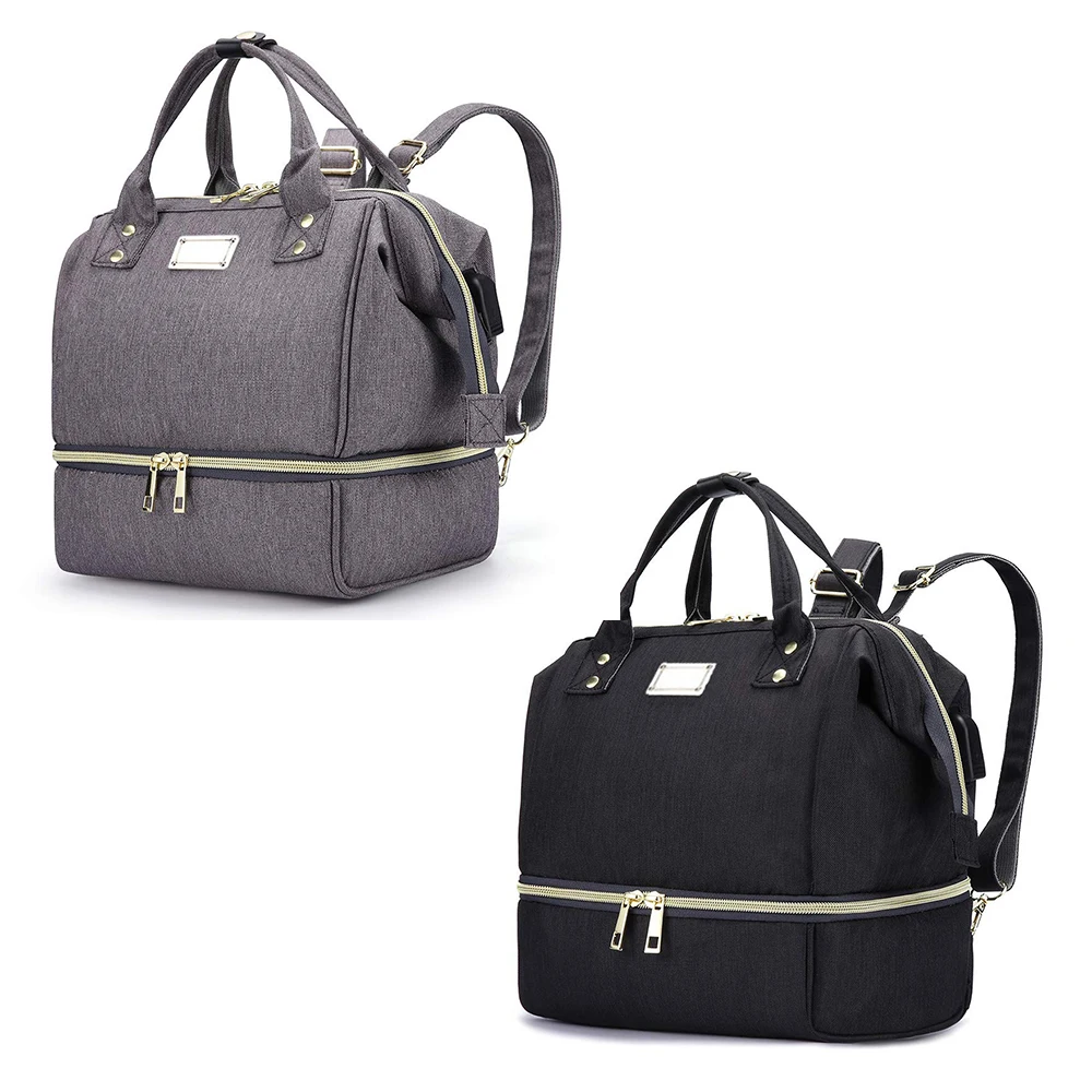 LOOZYKIT, модная сумка для подгузников для мам и мам, брендовая Большая вместительная сумка для малышей, рюкзак для путешествий, дизайнерская сумка для ухода за ребенком