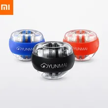 Xiaomi Mijia YunMai power ball кистевой тренировочный аппарат мощный кистевой Мяч Тренажер гироскоп со светодиодом мяч необходимый Спиннер-Антистресс игрушка