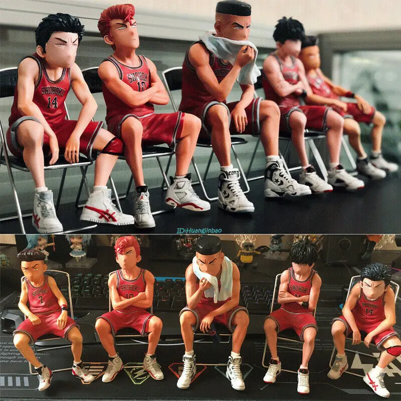 SLAM DUNK топор Shohoku фигура игрока окрашенная Hanamichi Sakuragi Смола GK